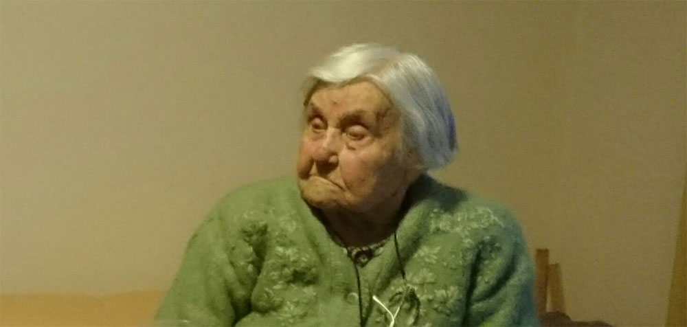 Madame Andrée Gillion en 2017