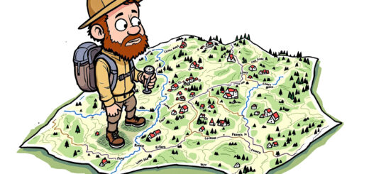 Carte au sol